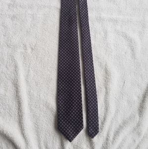 Wembley Dark Blue 100% Polyester Necktie / Suit Tie